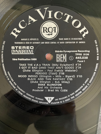 Duke Ellington And His Orchestra - The Popular Duke Ellington | RCA Victor (stereo 445.038) - 3