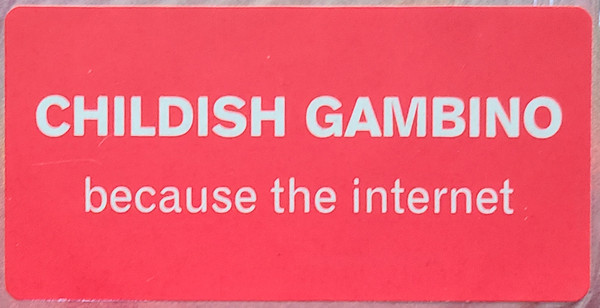 Childish Gambino - Because The Internet | Glassnote (GLS-0152-01R) - 2
