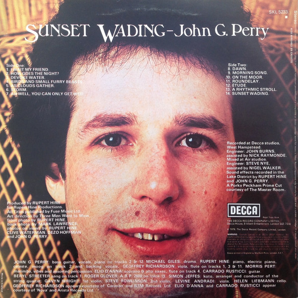 John G. Perry - Sunset Wading | Decca (SKL 5233)