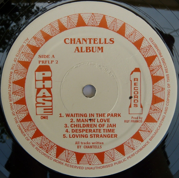 The Chantells - Waiting In The Park | Phase One Records (PRF LP 2) - 3