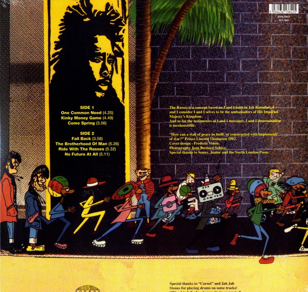 Prince Lincoln Thompson & The Royal Rasses - Ride With The Rasses | Burning Sounds Recordings Ltd. (BSRLP853)