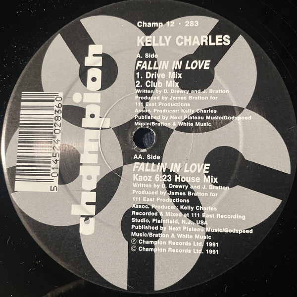 Kelly Charles - Fallin In Love | Champion (CHAMP 12-283) - 3