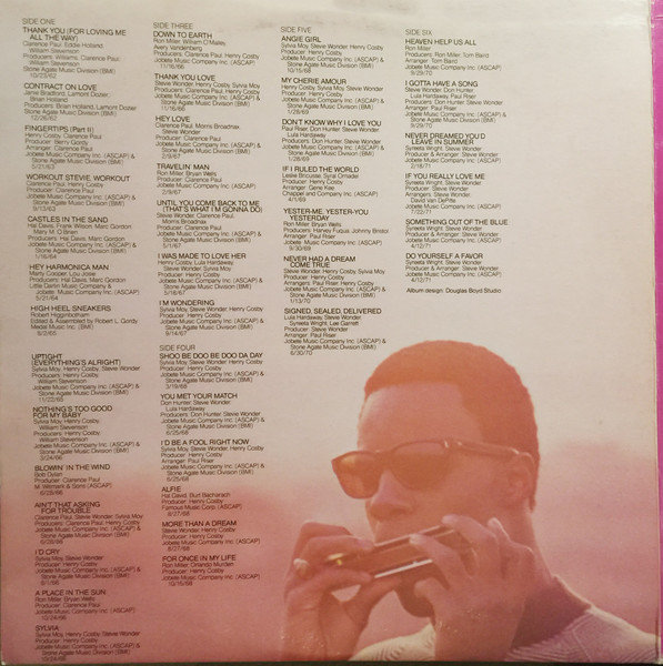 Stevie Wonder - Looking Back | Motown (M-804N3) - 4