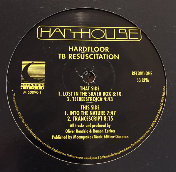 Hardfloor - TB Resuscitation | Moonshine Music (M 50090-1)