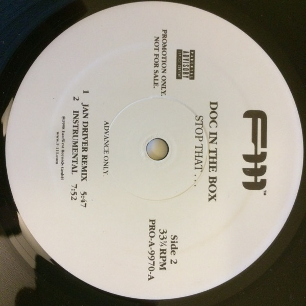 Doc In The Box - Stop That... | F-111 Records (PRO-A-9970-A)