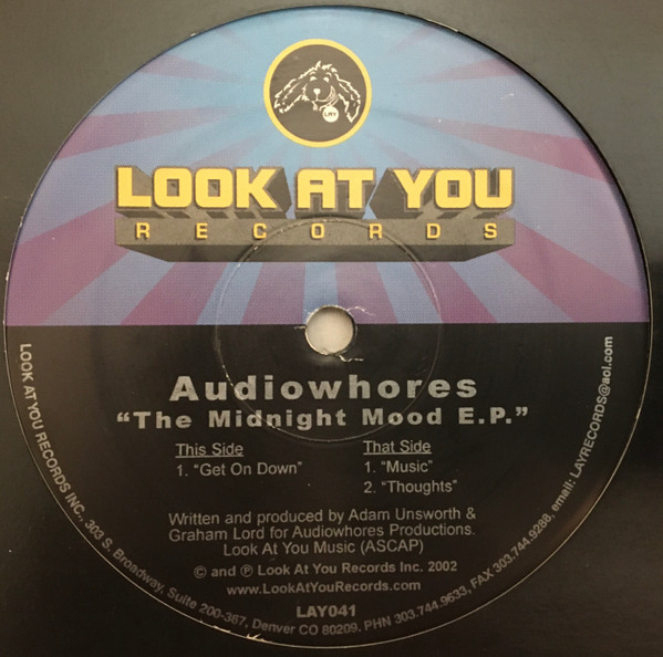 Audiowhores - The Midnight Mood E.P. | Look At You Records (LAY 041) - main