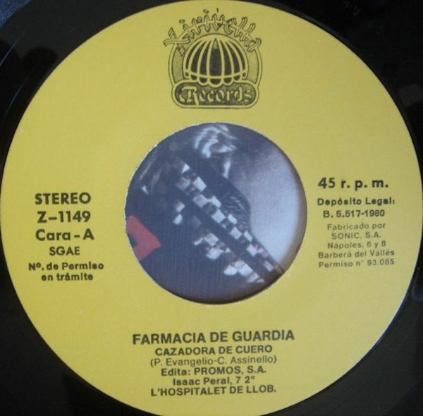Farmacia De Guardia - Cazadora De Cuero | Xirivella Records (Z-1149) - 3