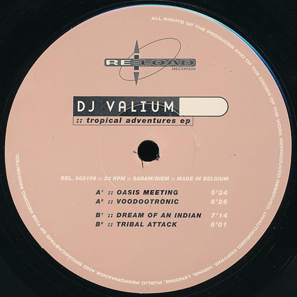 Valyom - Tropical Adventures ep | Re-load Records (REL 982109)