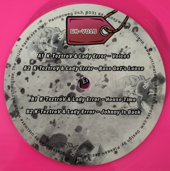 K-TeztroV & Lady Error - Gabberhead Artist Series Vol 3 | Gabberhead Records (GH-V016) - 4 K-TeztroV & Lady Error - Gabberhead Artist Series Vol 3 | Gabberhead Records (GH-V016) - 4