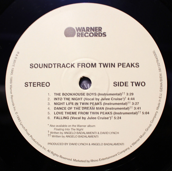 Angelo Badalamenti - Music From Twin Peaks | Warner Records (081227940300) - 4