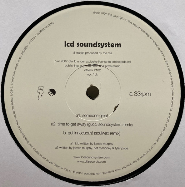 LCD Soundsystem - Someone Great | DFA (dfaemi 2182) - 3