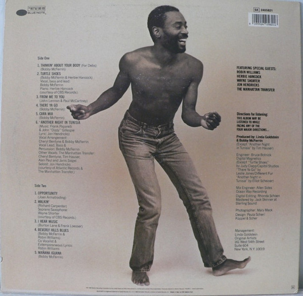 Bobby McFerrin - Spontaneous Inventions | Blue Note (64 2405821)