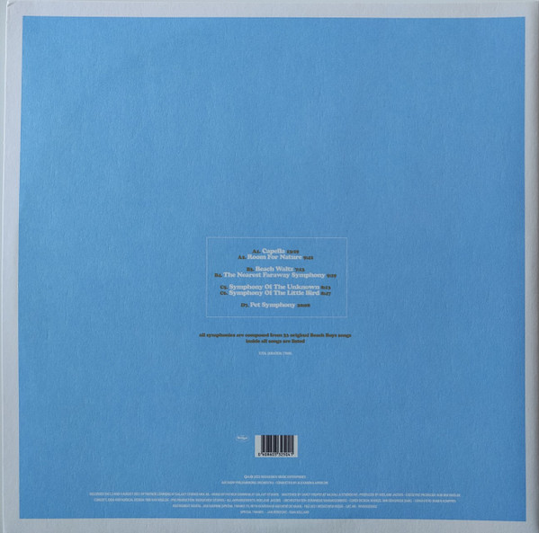 Philharmonie Van Antwerpen - The Seven Symphonies A Classical Tribute To Beach Boys Music | Wedgeview Music (WVM2022002) - 2