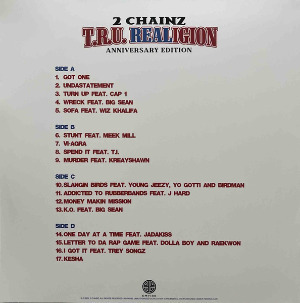 2 Chainz - T.R.U. REALigion | Empire (ERE1169) - 4