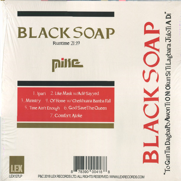 Mike - Black Soap | Lex Records (LEX127LP) - 2 Mike - Black Soap | Lex Records (LEX127LP) - 2