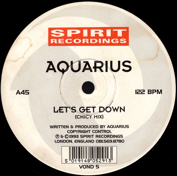Aquarius - Let's Get Down | Spirit Recordings (VOND 5) - main Aquarius - Let's Get Down | Spirit Recordings (VOND 5) - main