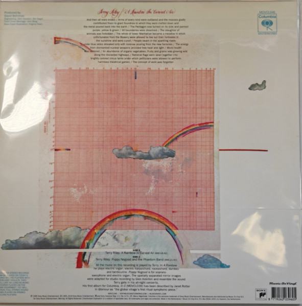 Terry Riley - A Rainbow In Curved Air | Music On Vinyl (MOVCL046) - 2
