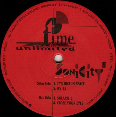 Sonicity - It's Nice In Space | Time Unlimited (time 015-12)