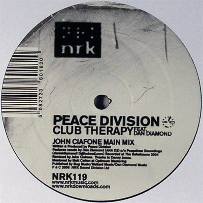 Peace Division - Club Therapy (John Ciafone Mixes) | NRK Sound Division (NRK119) - 3