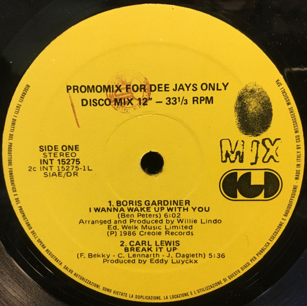 Various - Promomix For Dee Jays Only | CGD (INT 15275)