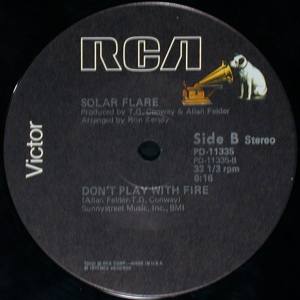 Solar Flare - Boogie Fund / Don't Play With Fire | RCA Victor (PD-11335)