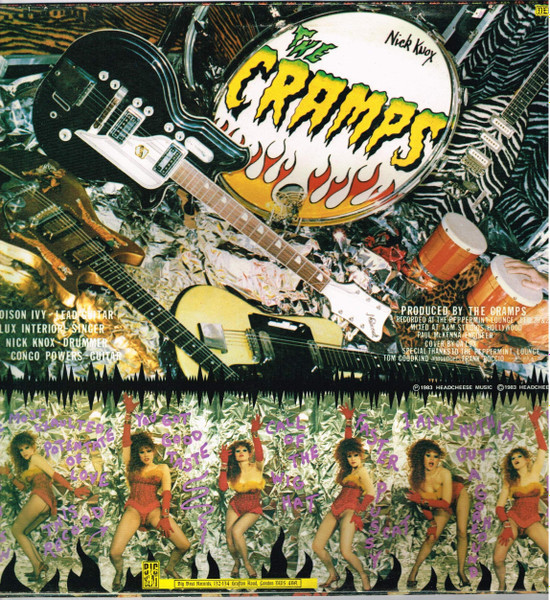 The Cramps - Smell Of Female | Big Beat Records (NED 6) - 2 The Cramps - Smell Of Female | Big Beat Records (NED 6) - 2