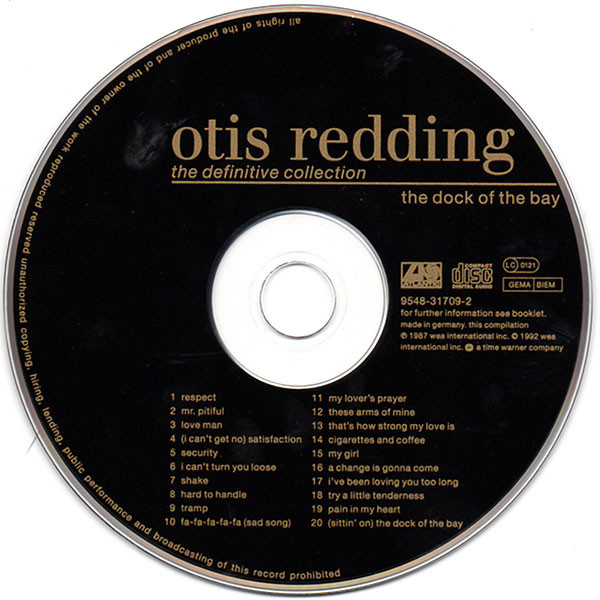 Otis Redding - The Dock Of The Bay - The Definitive Collection | Atlantic (9548-31709-2) - 3