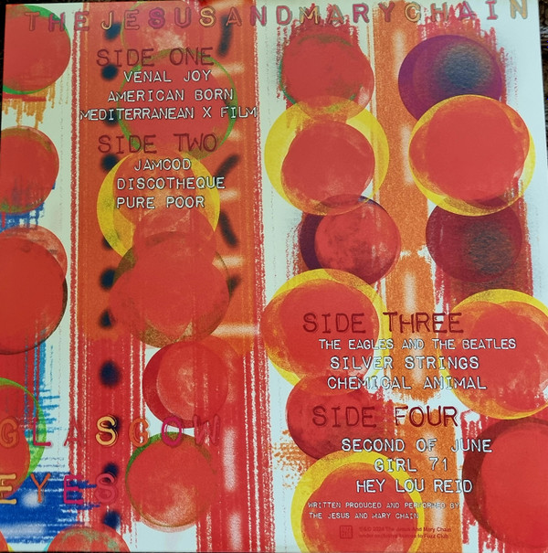 The Jesus And Mary Chain - Glasgow Eyes | Fuzz Club Records (FC226V12DLX) - 3