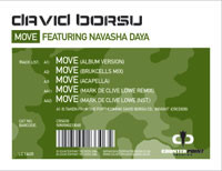 David Borsu featuring Navasha Daya - Move | Counterpoint Records (CRS030) - main