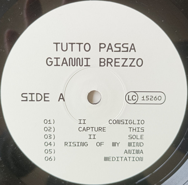 Gianni Brezzo - Tutto Passa | Jakarta Records (176) - 2