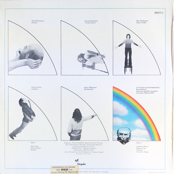 Gentle Giant - Interview | Chrysalis (28277-I) - 2