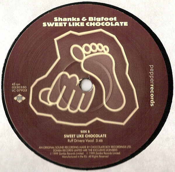Shanks & Bigfoot - Sweet Like Chocolate | Pepper Records (0530350) - 4