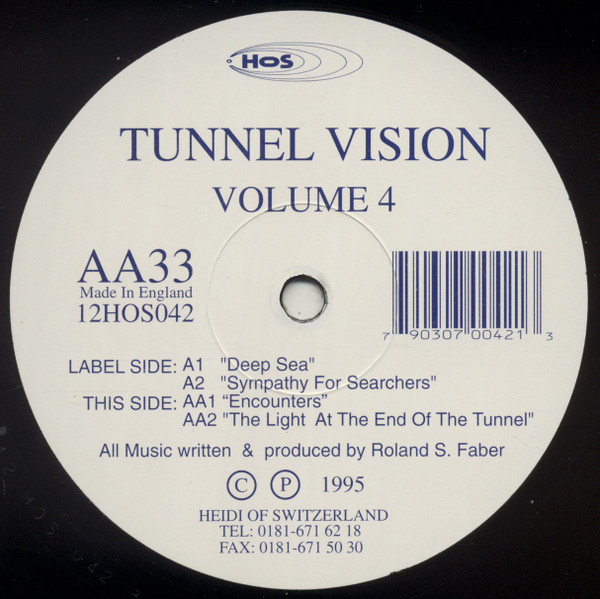 Tunnel Vision - Volume 4 | Heidi Of Switzerland (12HOS042) - main Tunnel Vision - Volume 4 | Heidi Of Switzerland (12HOS042) - main