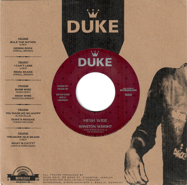 Nora Dean / Winston Wright - Barb Wire / Mesh Wire | Duke Records (TIEU028) - 2