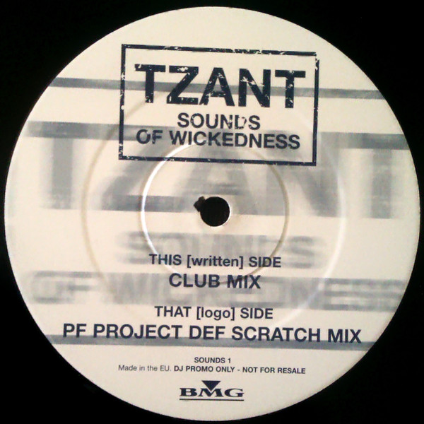 Tzant - Sounds Of Wickedness | Logic Records (SOUNDS 1) - main Tzant - Sounds Of Wickedness | Logic Records (SOUNDS 1) - main
