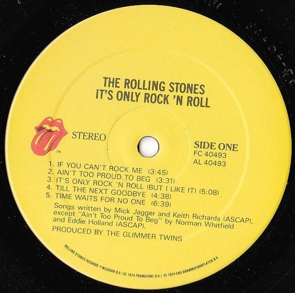 The Rolling Stones - It's Only Rock 'N Roll | Rolling Stones Records (FC 40493) - 3
