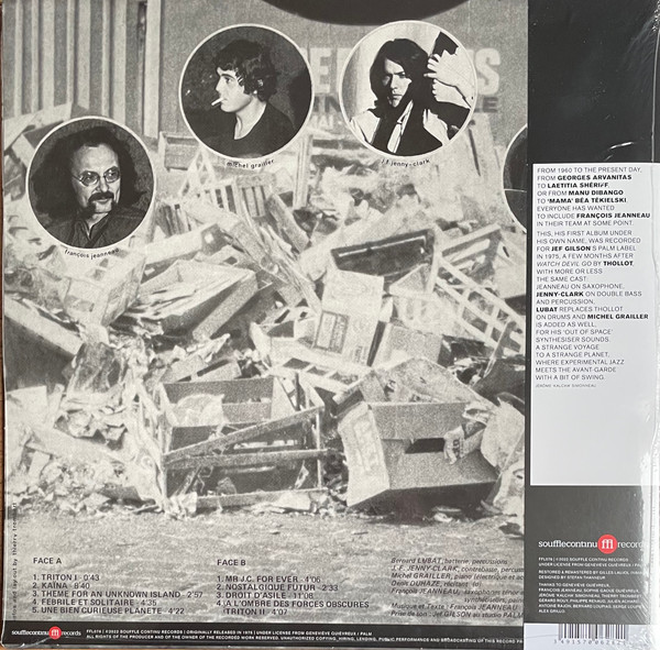 François Jeanneau - Une Bien Curieuse Planète | SouffleContinu Records (FFL076)