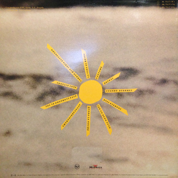 Cómplices - Está Llorando El Sol | RCA (5C PL 75137) - 2