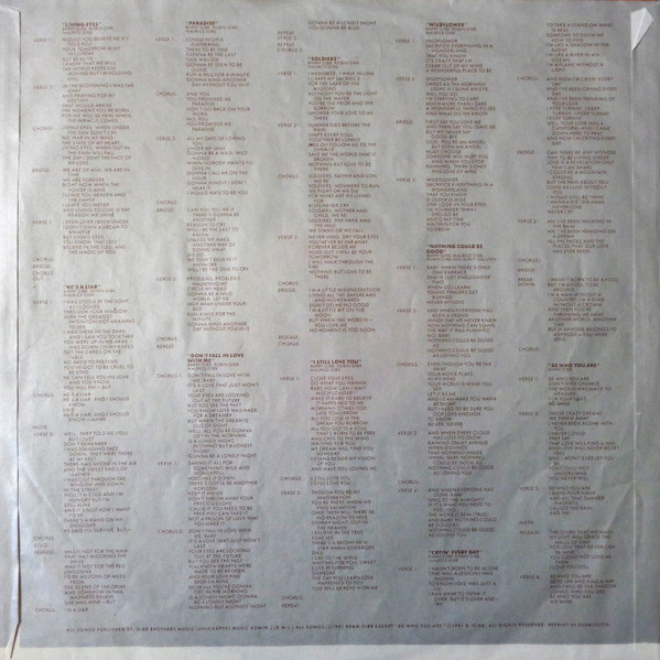 Bee Gees - Living Eyes | RSO (23 94 301) - 4