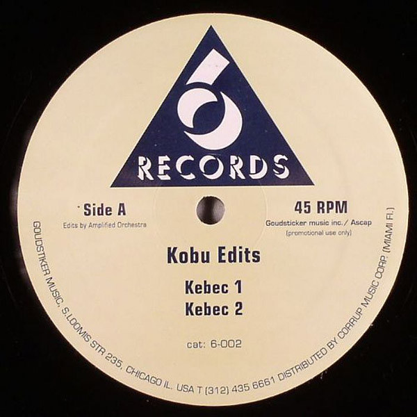 Amplified Orchestra - Kobu Edits | 6 Records (6-002) - main