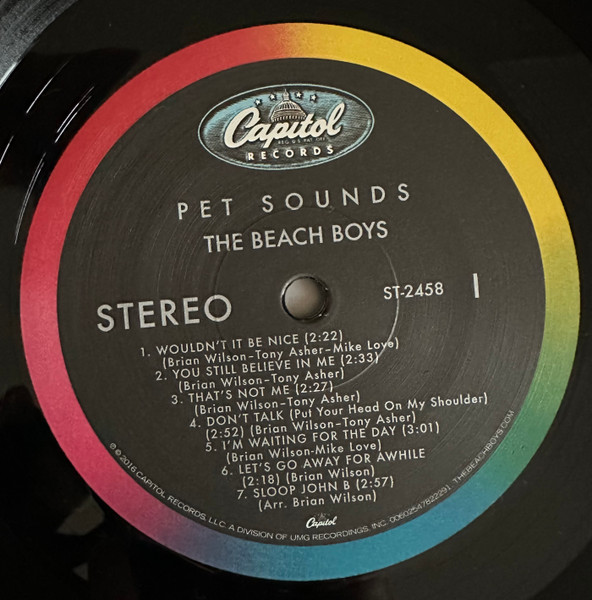 The Beach Boys - Pet Sounds | Capitol Records (ST 2458) - 3