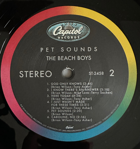 The Beach Boys - Pet Sounds | Capitol Records (ST 2458) - 4
