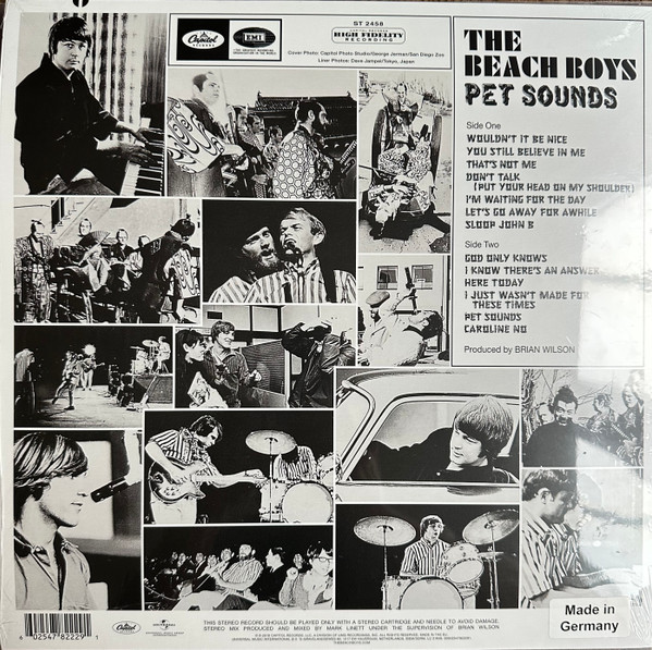 The Beach Boys - Pet Sounds | Capitol Records (ST 2458) - 2
