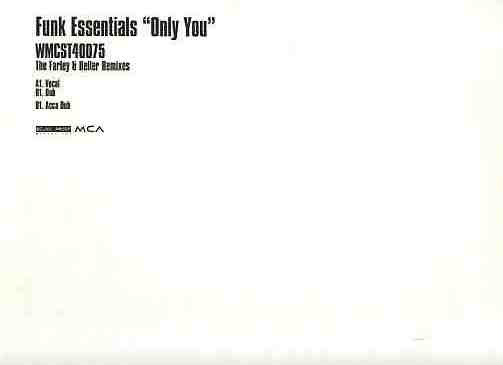 Funk Essentials - Only You (The Farley & Heller Remixes) | Sound Proof Recordings (WMCST 40075)