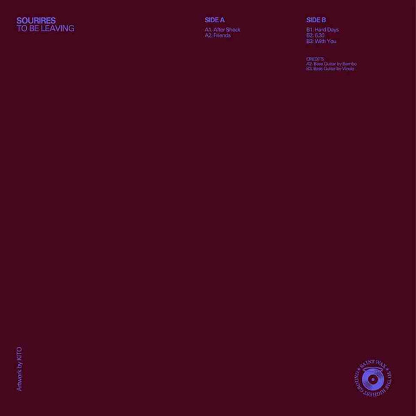 Sourires - To Be Leaving | Saint Wax (SW012)