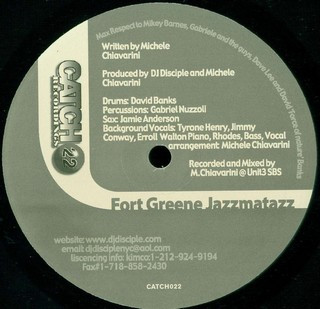 The Brooklyn Soul Boys - Fort Greene Jazzmatazz | Catch 22 Recordings (CATCH 022)