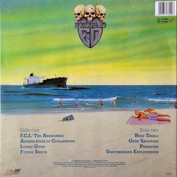 Evildead - Annihilation Of Civilization | Steamhammer (SPV 08-7602) - 4 Evildead - Annihilation Of Civilization | Steamhammer (SPV 08-7602) - 4