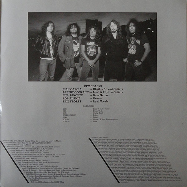 Evildead - Annihilation Of Civilization | Steamhammer (SPV 08-7602) - 3 Evildead - Annihilation Of Civilization | Steamhammer (SPV 08-7602) - 3