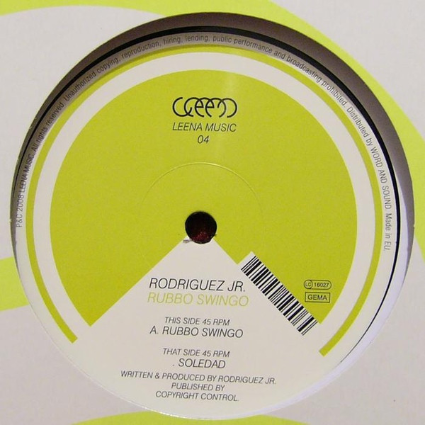 Rodriguez Jr. - Rubbo Swingo | Leena Music (LEENA MUSIC 04)