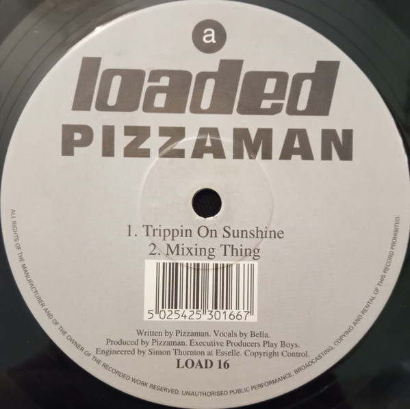 Pizzaman - Trippin On Sunshine | Loaded Records (LOAD 16)